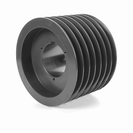 Browning 7 Groove Cast Iron Bushed Bore Multiple Sheave, 7C98R 7C98R